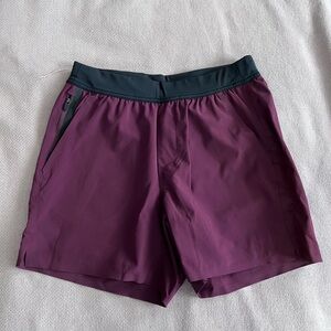 Ten Thousand Maroon Shorts with Black Accents